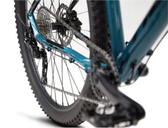 bicicleta alubike mtb xta 2.0 rod 29 10 vel. frenos hidraulicos talla l color esmeralda